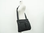 Prada Nylon Shoulder Bag Pochette Black — view 5