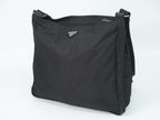 Prada Nylon Shoulder Bag Pochette Black — view 2