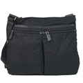 Prada Nylon Shoulder Bag Pochette Black