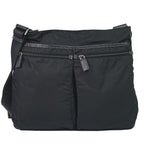 Prada Nylon Shoulder Bag Pochette Black