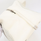 Chanel Perforated Handbag White Mini — view 5