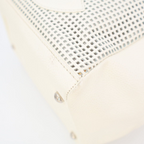 Chanel Perforated Handbag White Mini — view 3