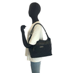Gucci Black Silver GG Canvas Leather 001 Shoulder — view 7