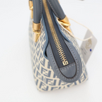 Fendi Boston Bag by the Way Mini Fabric Pouch FF Motif Arbn — view 8