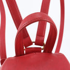 Dior CD Logo Leather Backpack Shoulder Bag — view 2