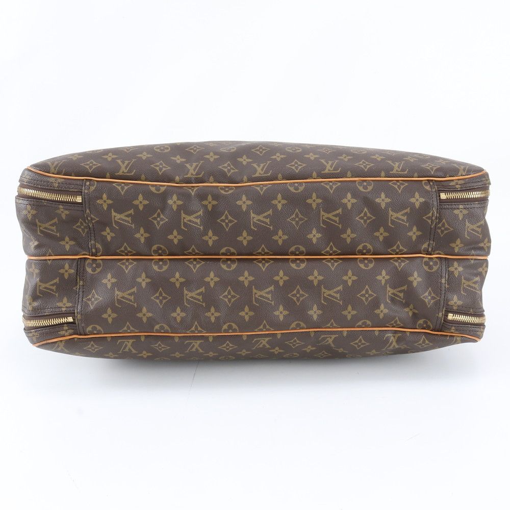 Louis Vuitton Monogram Alize de Poche Leather Boston Bag Tote Carry — view 5