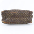 Louis Vuitton Monogram Alize de Poche Leather Boston Bag Tote Carry — view 5