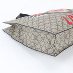 Gucci GG Supreme Angry Cat Tote Business Leather — view 6