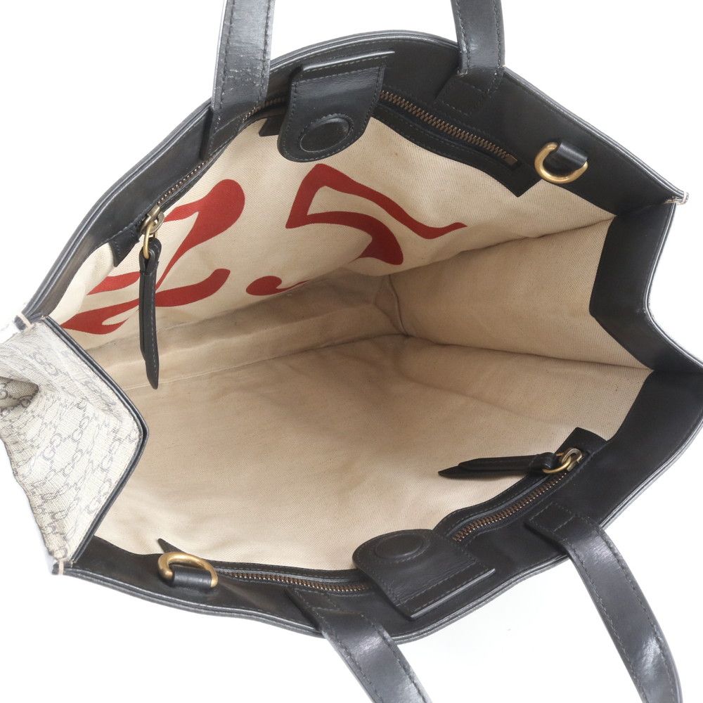 Gucci GG Supreme Angry Cat Tote Business Leather — view 7