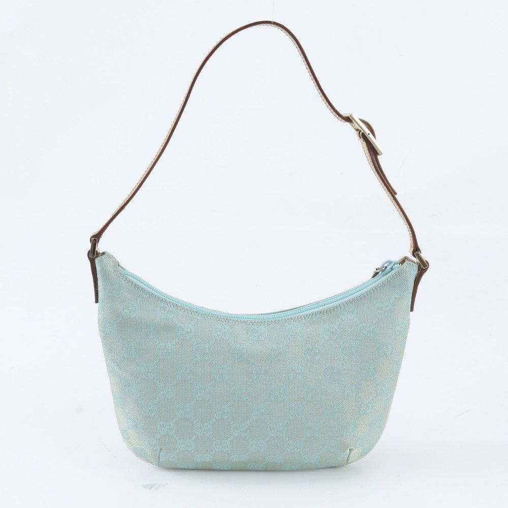 Gucci GG Canvas 005 Leather Shoulder Bag Hand — view 3