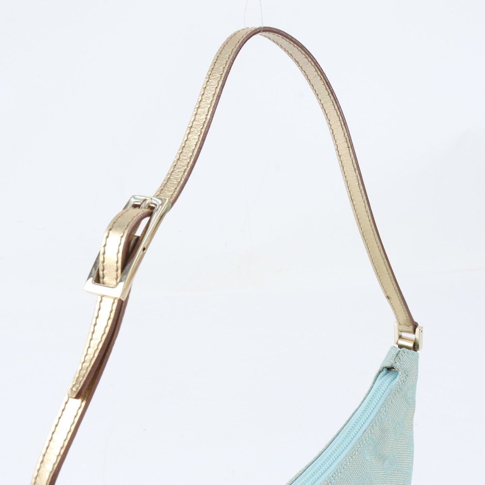 Gucci GG Canvas 005 Leather Shoulder Bag Hand — view 2