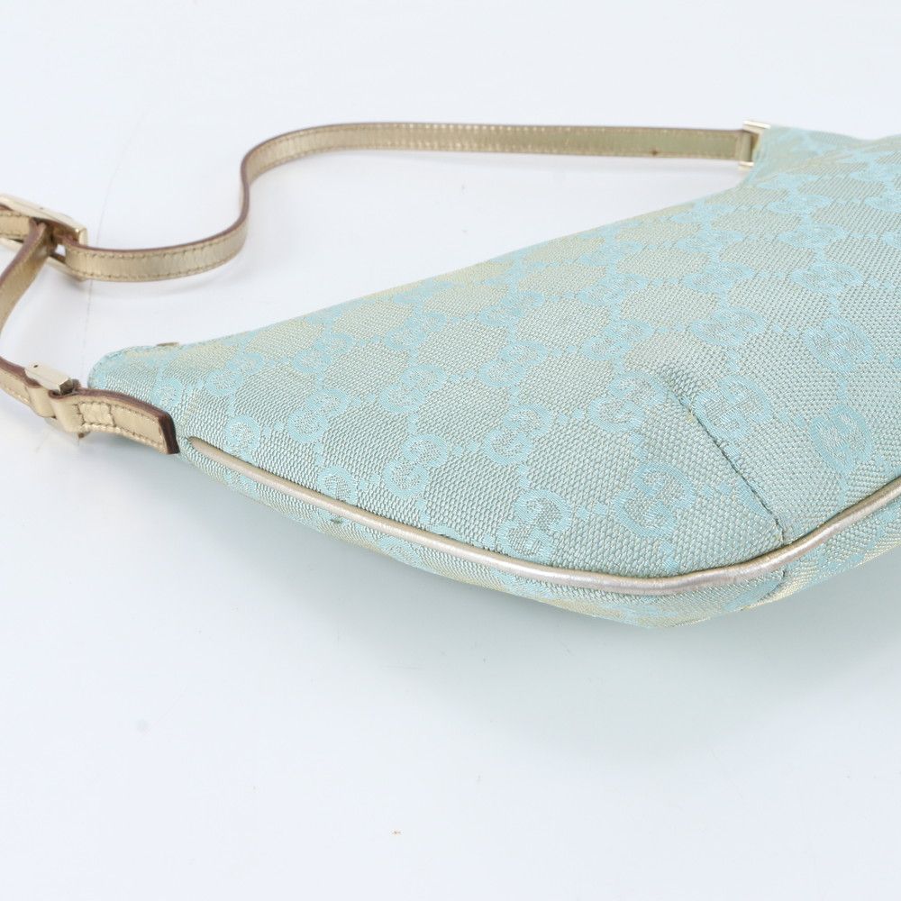 Gucci GG Canvas 005 Leather Shoulder Bag Hand — view 6