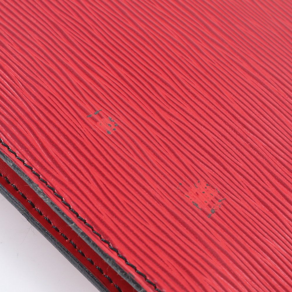 Louis Vuitton Epi Porte Document Senatur Leather Clutch — view 8