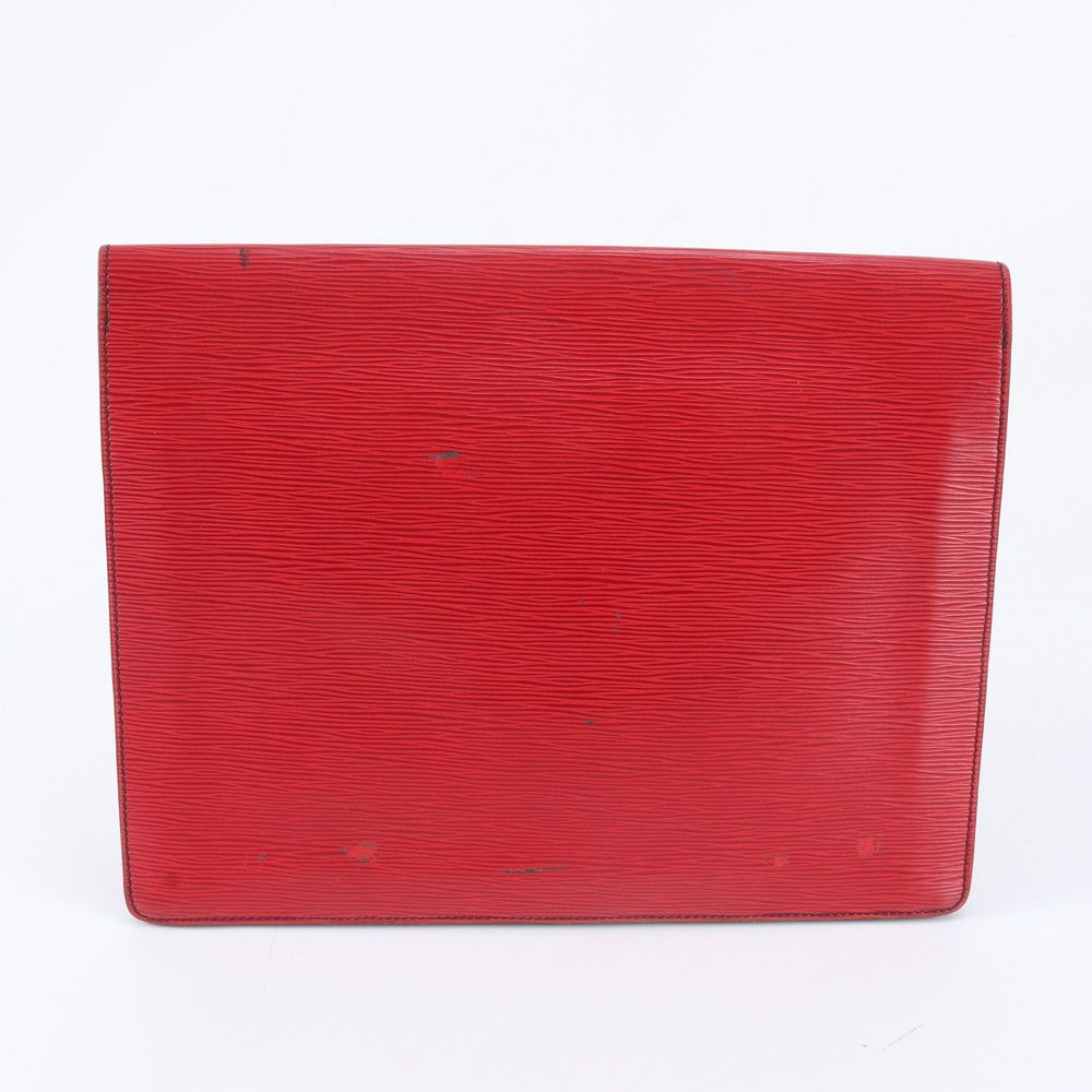 Louis Vuitton Epi Porte Document Senatur Leather Clutch — view 2