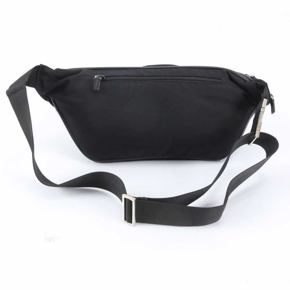Gucci 013 Leather Nylon 2-Way Belt Bag Crossbody Body Waist Pouch Shoulder — view 3