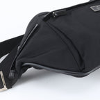 Gucci 013 Leather Nylon 2-Way Belt Bag Crossbody Body Waist Pouch Shoulder — view 6