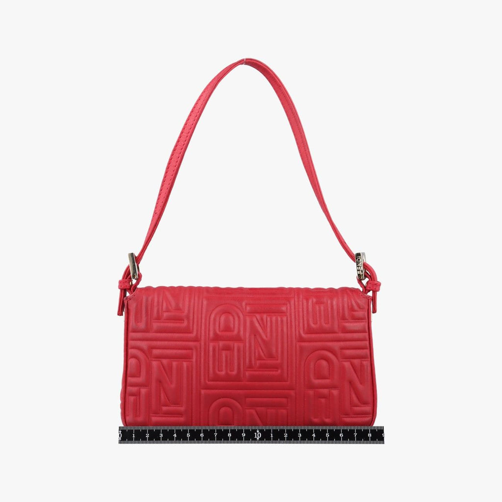 Fendi Mamma Bucket Red Leather — view 2