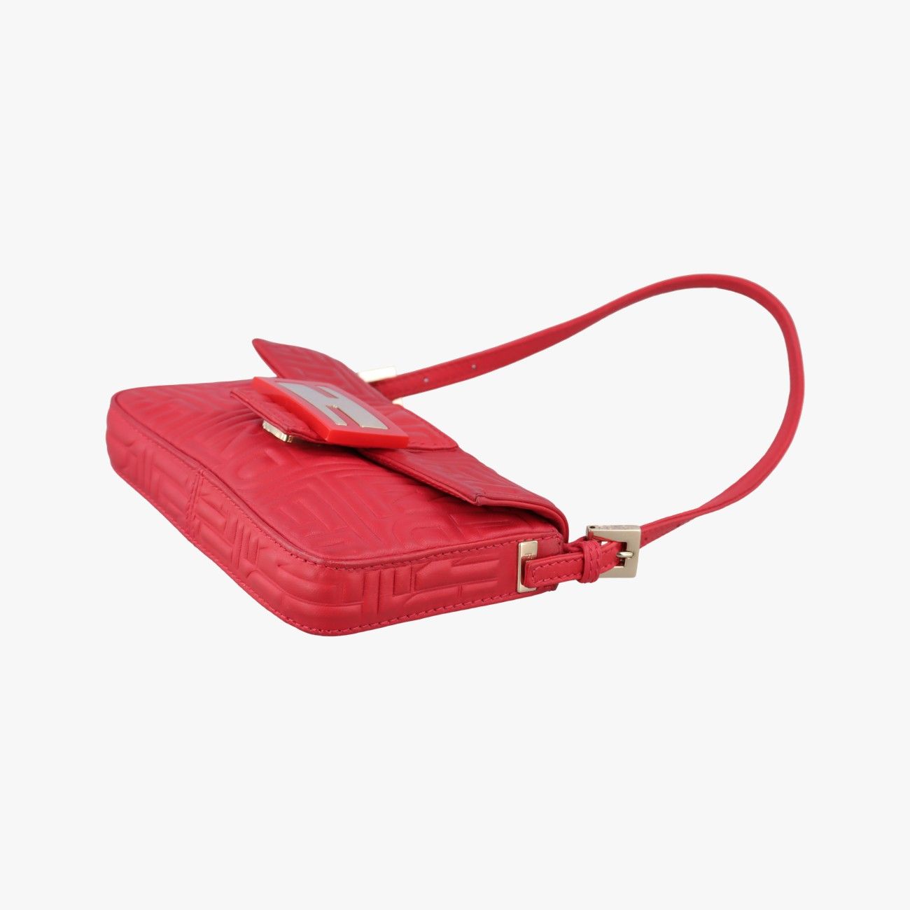 Fendi Mamma Bucket Red Leather — view 4
