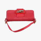 Fendi Mamma Bucket Red Leather — view 8