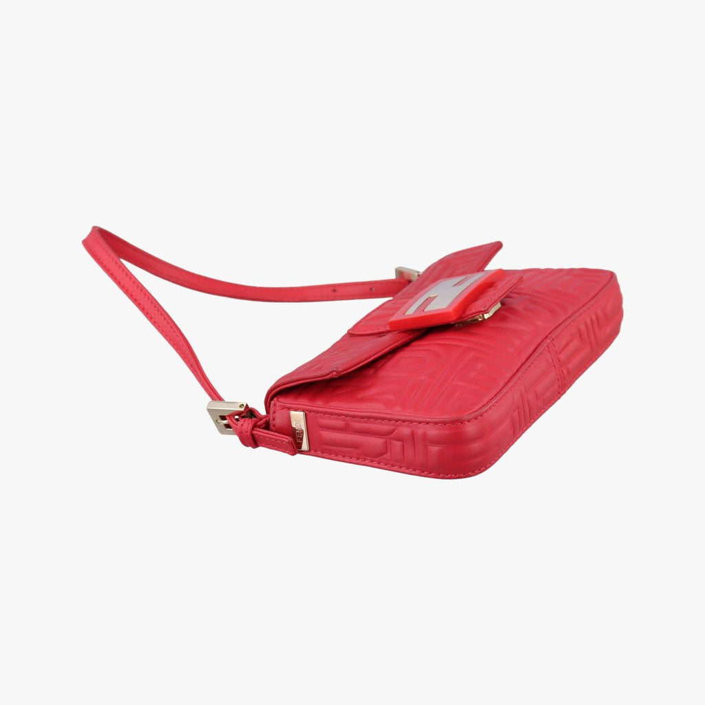 Fendi Mamma Bucket Red Leather — view 5