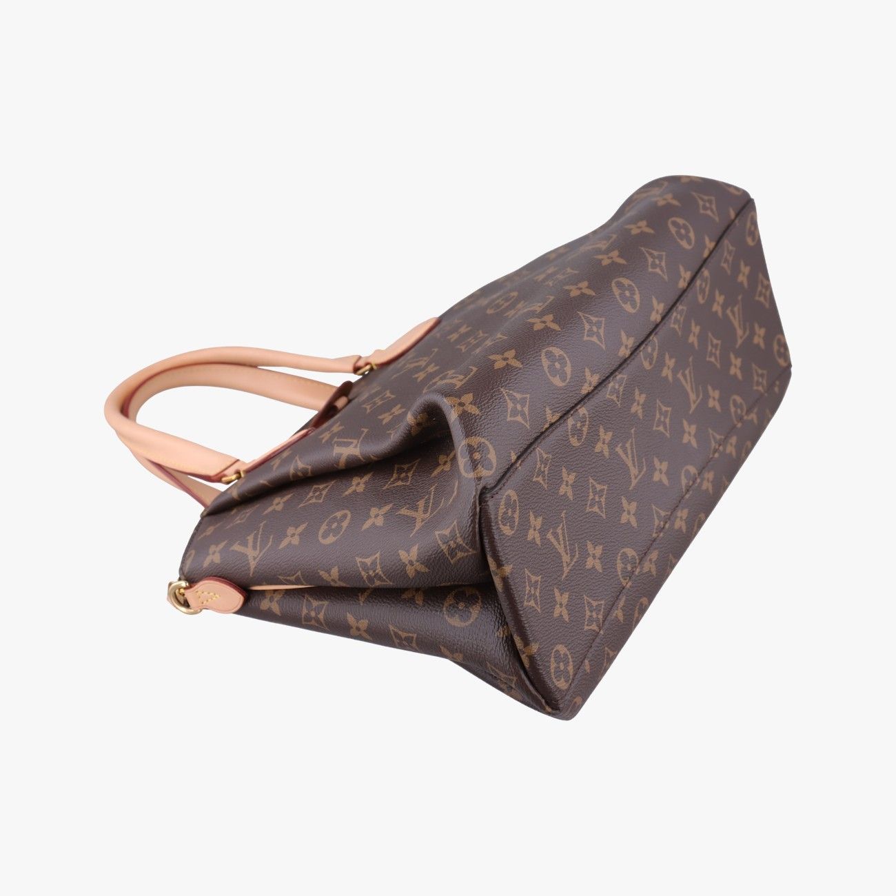 Louis Vuitton Rivoli Mm Monogram Brown Canvas Handbag — view 5