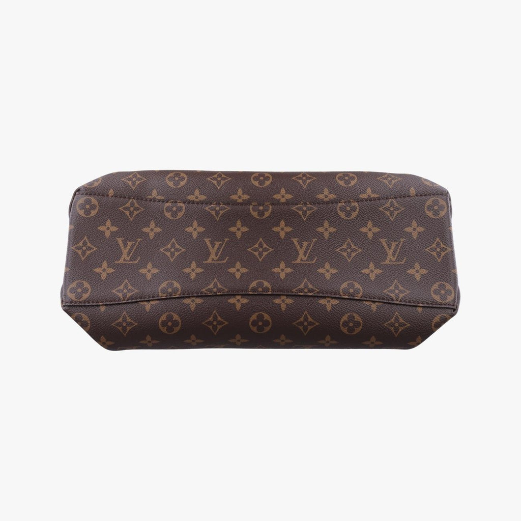 Louis Vuitton Rivoli Mm Monogram Brown Canvas Handbag — view 3