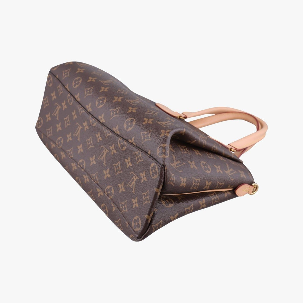 Louis Vuitton Rivoli Mm Monogram Brown Canvas Handbag — view 6