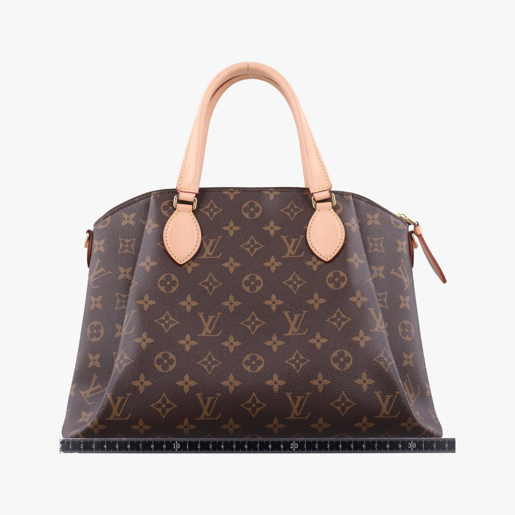 Louis Vuitton Rivoli Mm Monogram Brown Canvas Handbag — view 2