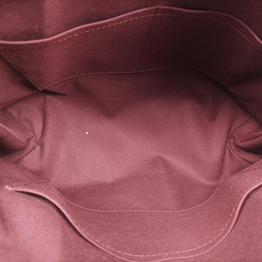 Louis Vuitton Rivoli Mm Monogram Brown Canvas Handbag — view 9