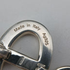 Hermes Chaine D'ancre 24 Silver Necklace — view 7