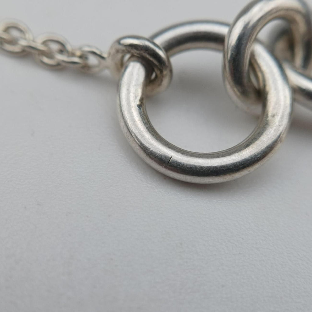 Hermes Chaine D'ancre Amulet Silver Necklace — view 8