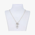 Hermes Chaine D'ancre Amulet Silver Necklace