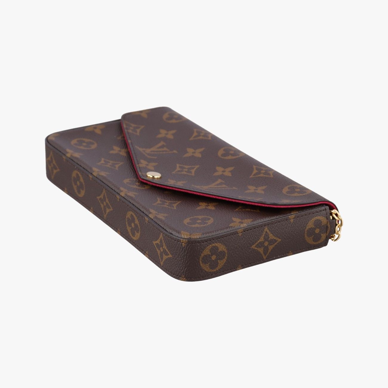 Louis Vuitton Pochette Felicity Monogram Brown Canvas Shoulder — view 4