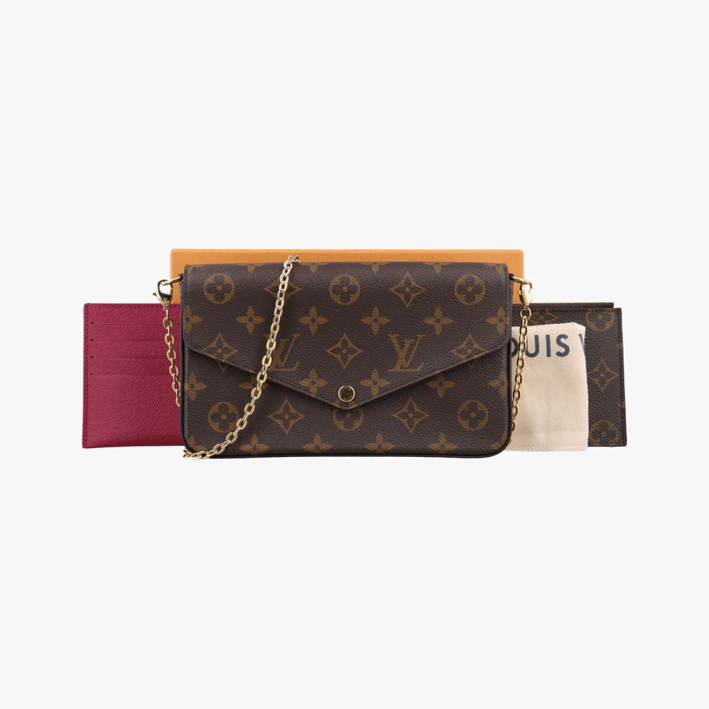 Louis Vuitton Pochette Felicity Monogram Brown Canvas Shoulder
