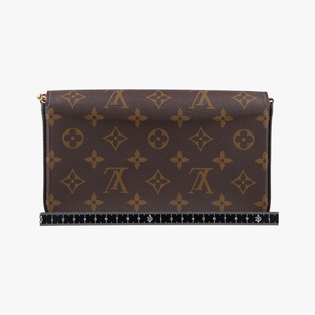 Louis Vuitton Pochette Felicity Monogram Brown Canvas Shoulder — view 2