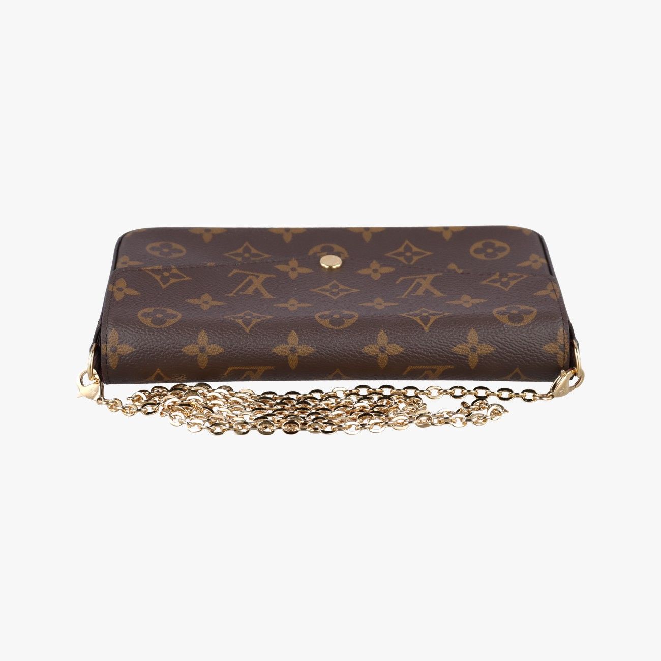 Louis Vuitton Pochette Felicity Monogram Brown Canvas Shoulder — view 8
