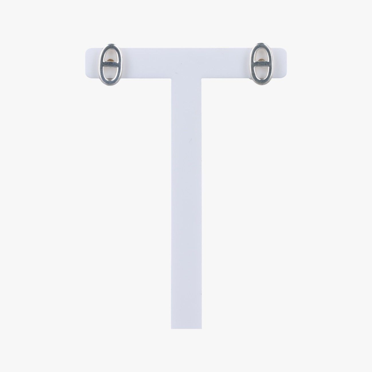 Hermes Chaine D'ancre Farandole TPM Silver Earring