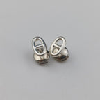 Hermes Chaine D'ancre Farandole TPM Silver Earring — view 5
