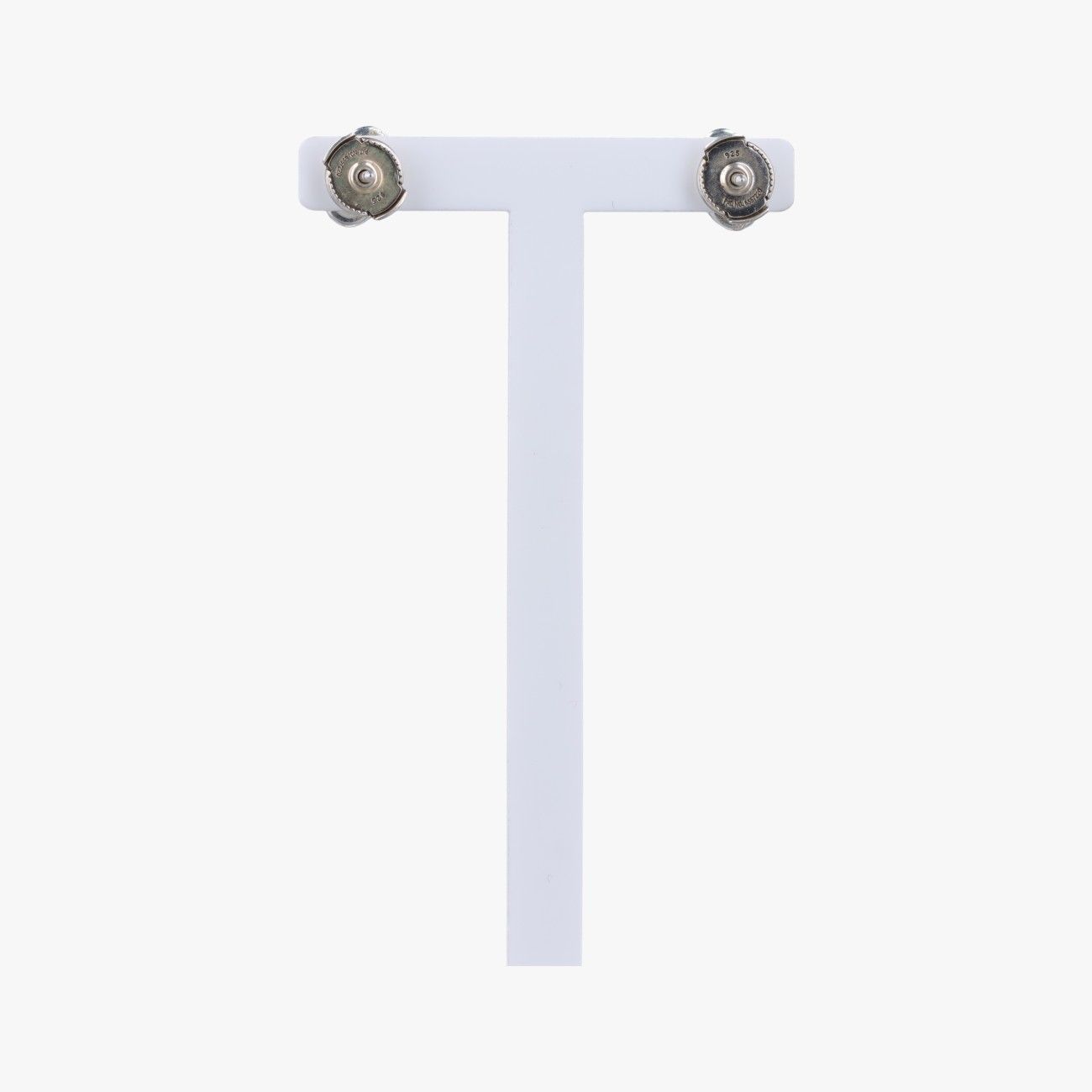 Hermes Chaine D'ancre Farandole TPM Silver Earring — view 2