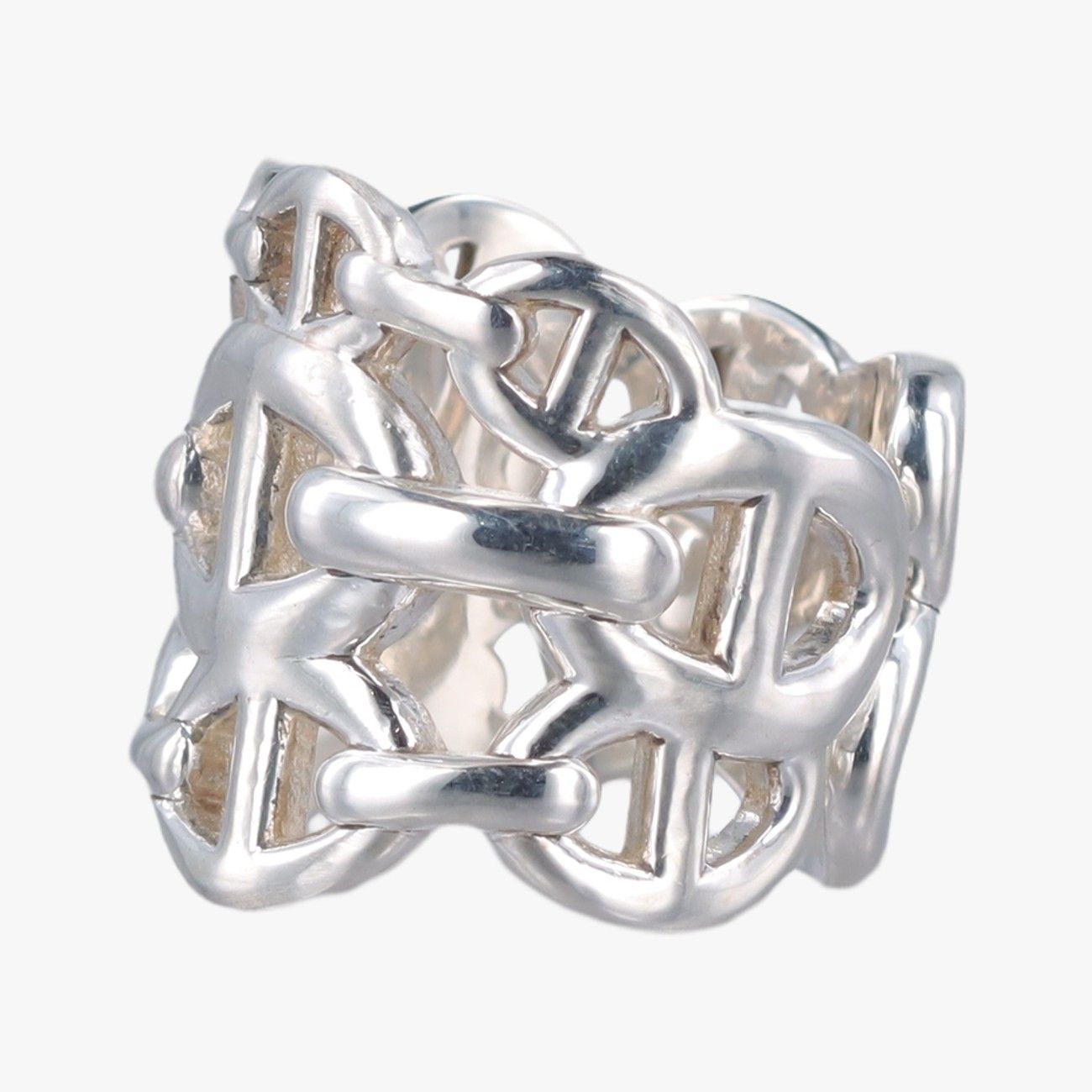 Hermes Chain D'ancre Enchainee Silver — view 3