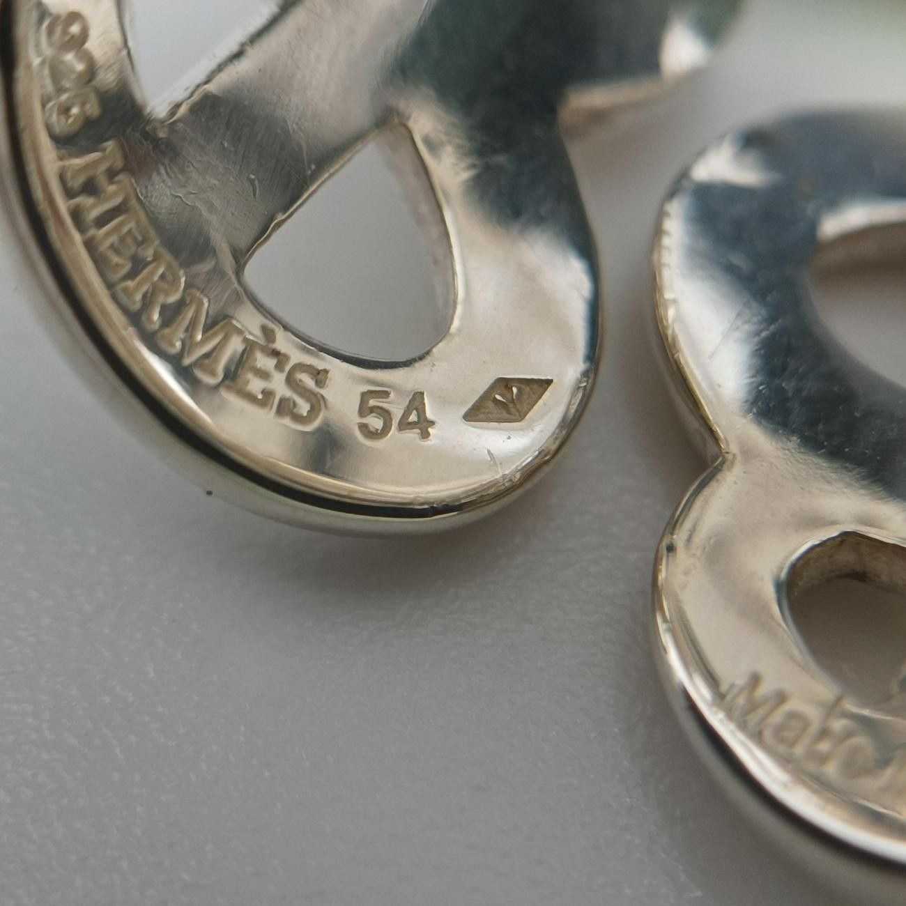 Hermes Chain D'ancre Enchainee Silver — view 9