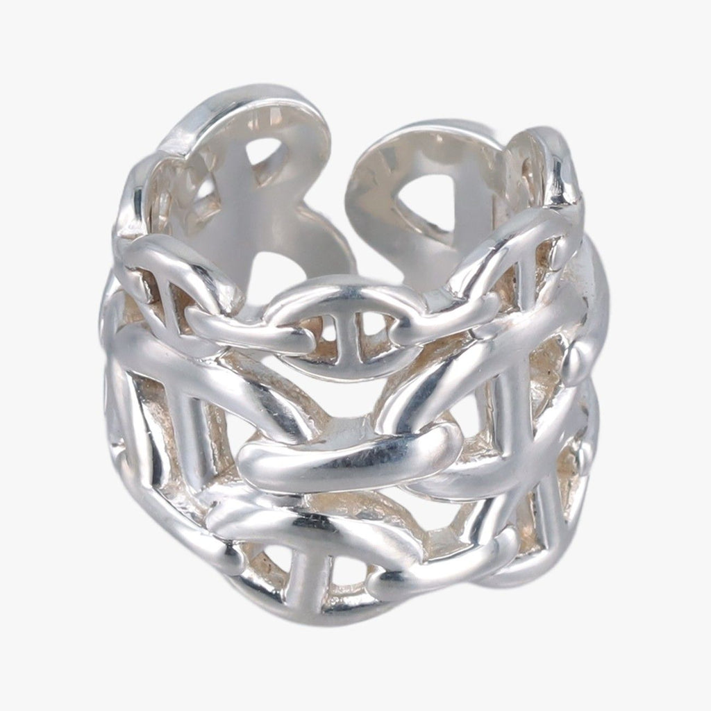 Hermes Chain D'ancre Enchainee Silver