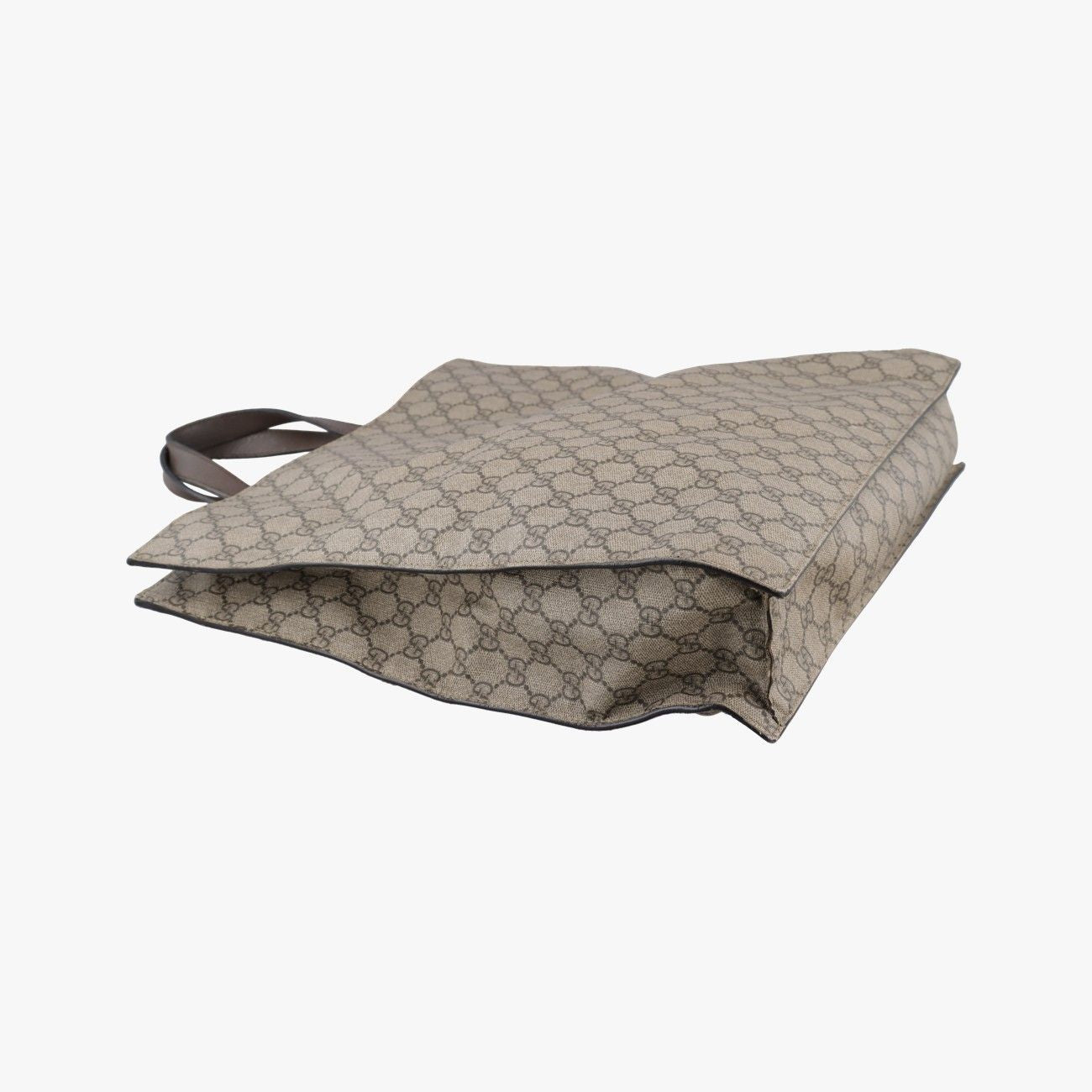 Gucci GG Supreme Kingsnake Brown Canvas Handbag — view 7