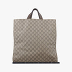 Gucci GG Supreme Kingsnake Brown Canvas Handbag — view 2
