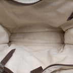 Gucci GG Supreme Kingsnake Brown Canvas Handbag — view 9