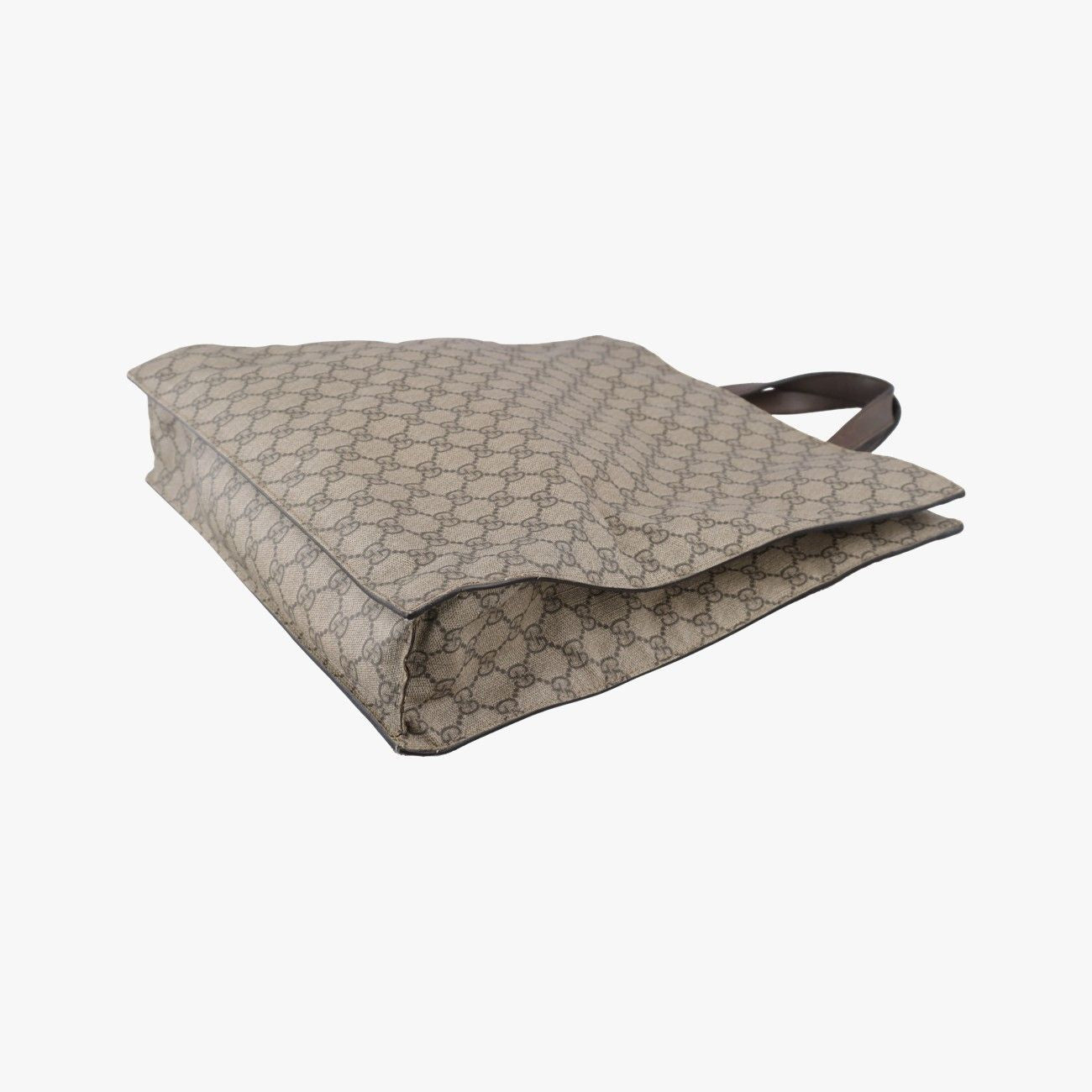 Gucci GG Supreme Kingsnake Brown Canvas Handbag — view 6