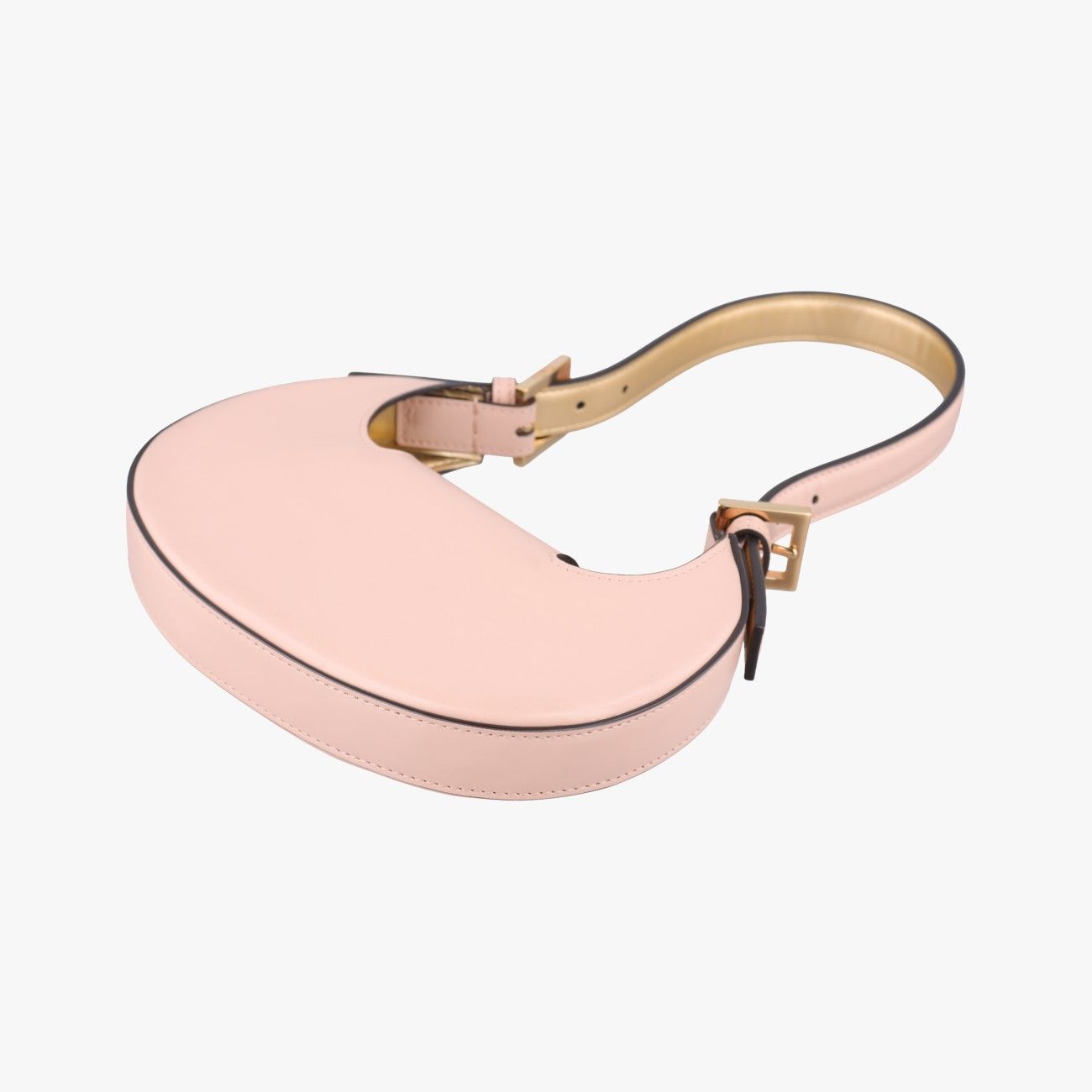 Fendi Cookie Mini Pink Leather Handbag — view 6