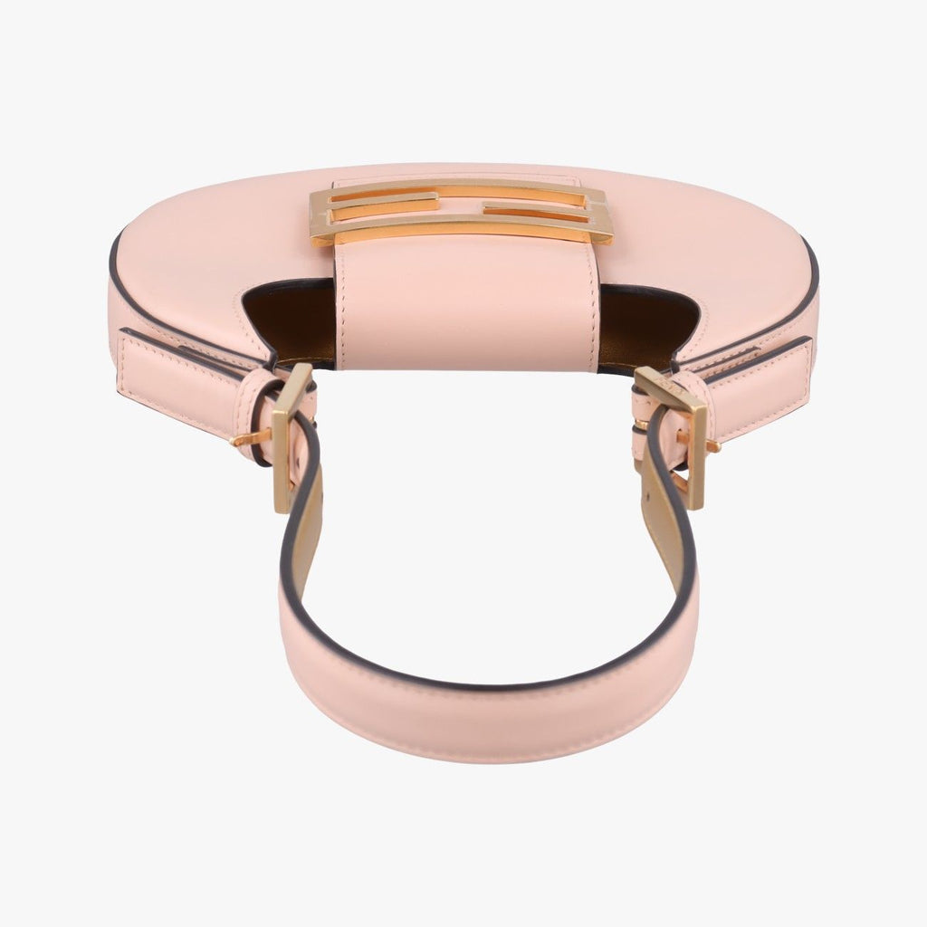 Fendi Cookie Mini Pink Leather Handbag — view 8