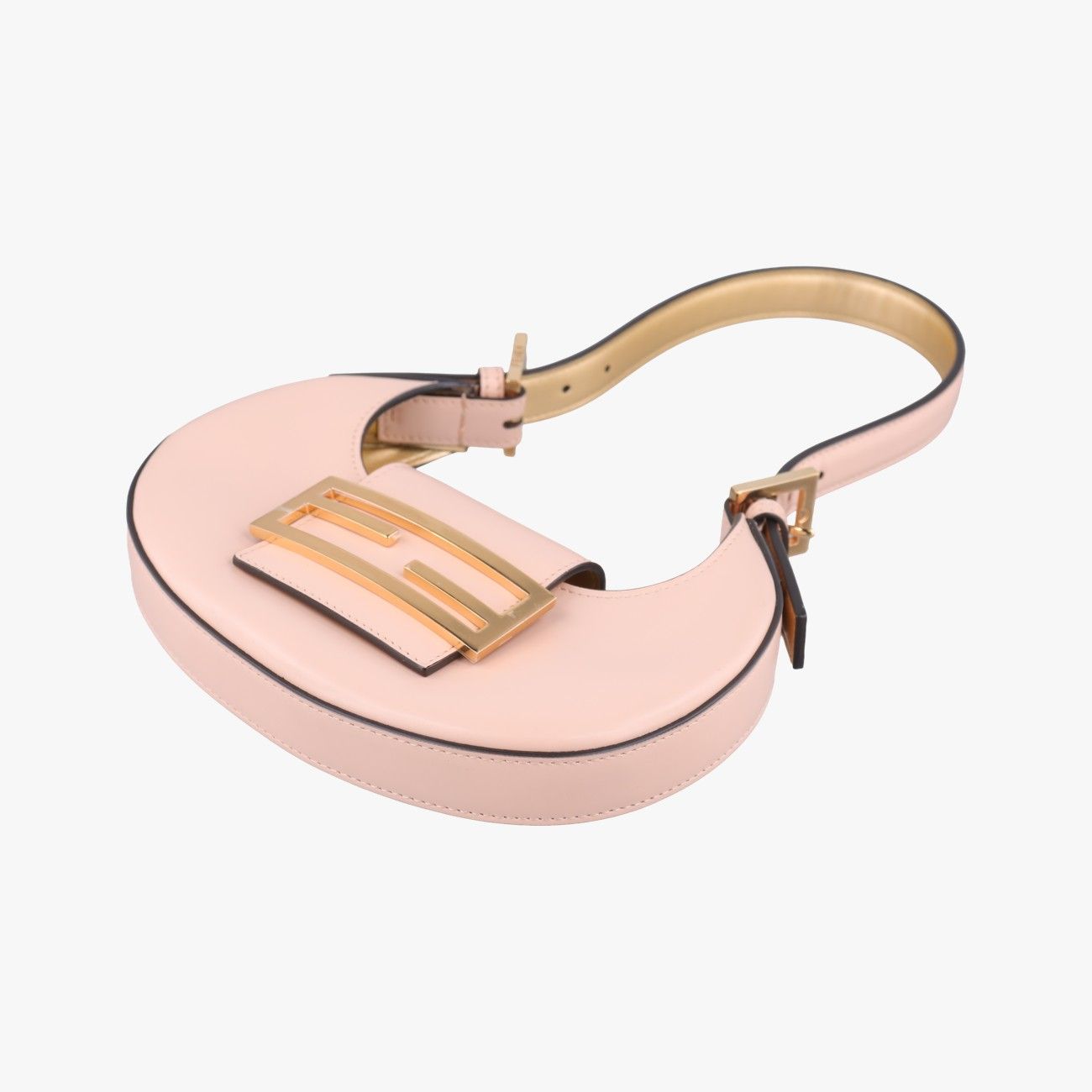 Fendi Cookie Mini Pink Leather Handbag — view 4