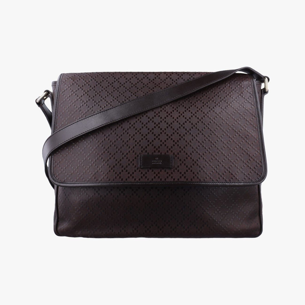 Gucci Messenger Brown Leather